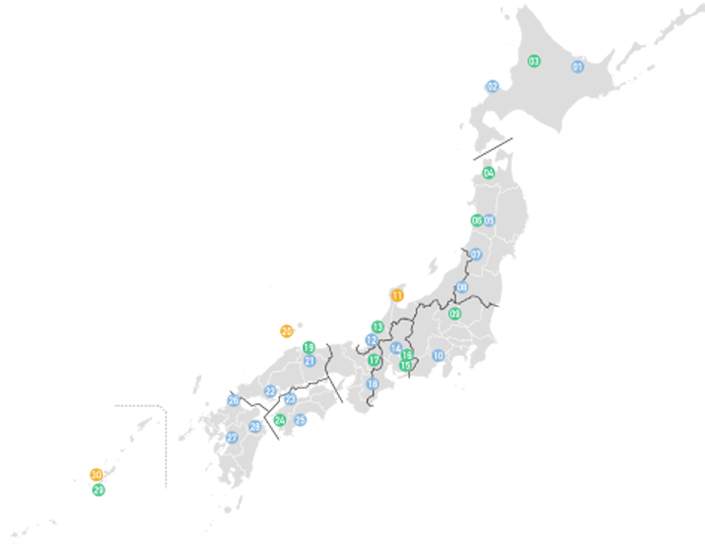 日本地図